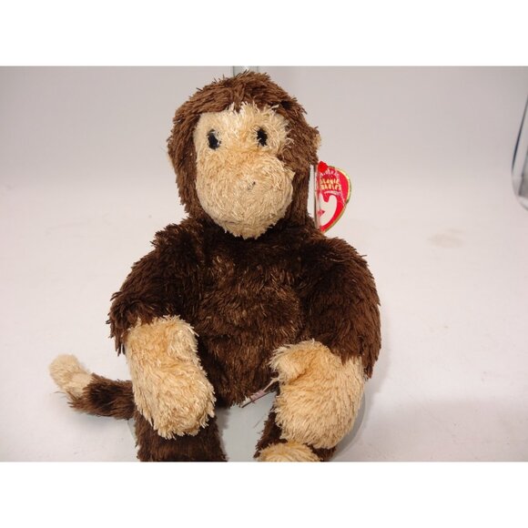 Ty Beanie Baby SWINGER the Monkey 9 Inch NEW Plush Stuffed Animal Toy - Picture 3 of 7